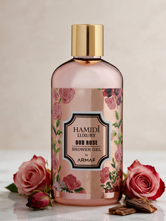 LUXURY OUD ROSE SHOWER GEL